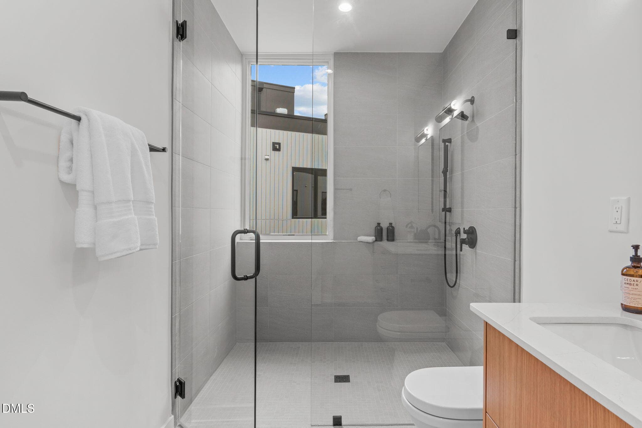 Walk-in Shower in Primary Suite - 1302 Chamblee Hill Court, Raleigh, NC 27608, Raleigh
