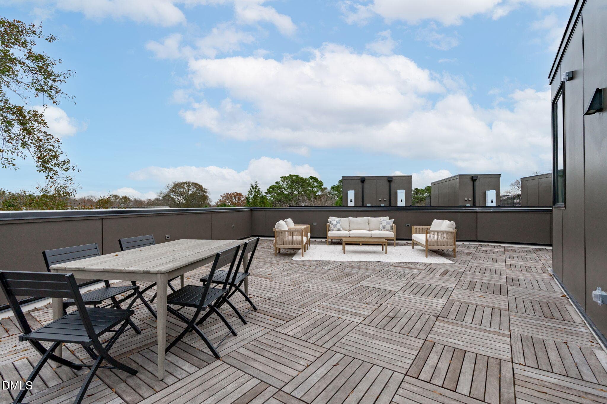 Expansive Rooftop Deck - 1302 Chamblee Hill Court, Raleigh, NC 27608, Raleigh