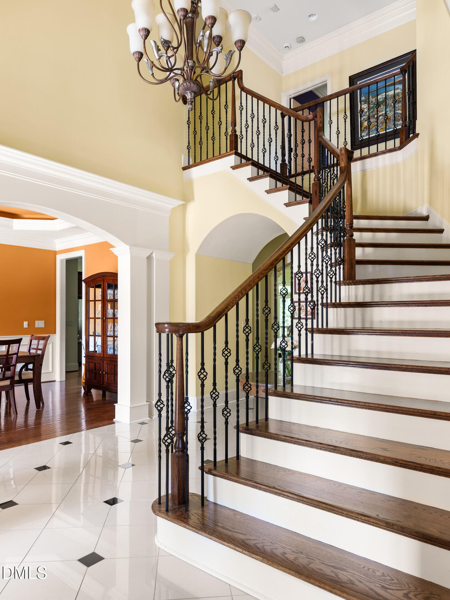 Graceful Staircase - 18004 Hyde, Chapel Hill, NC 27517, Chapel Hill