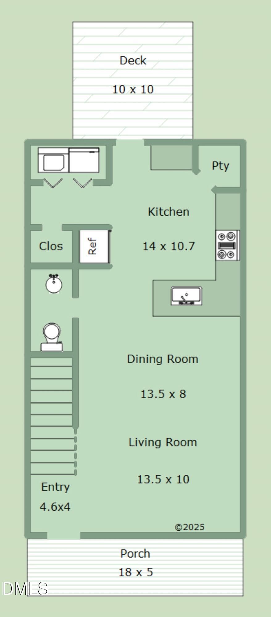 Floorplan-1st-612 Ellerbee Street,E (Cus - 612 E Ellerbee Street, Durham, NC 27704, Durham