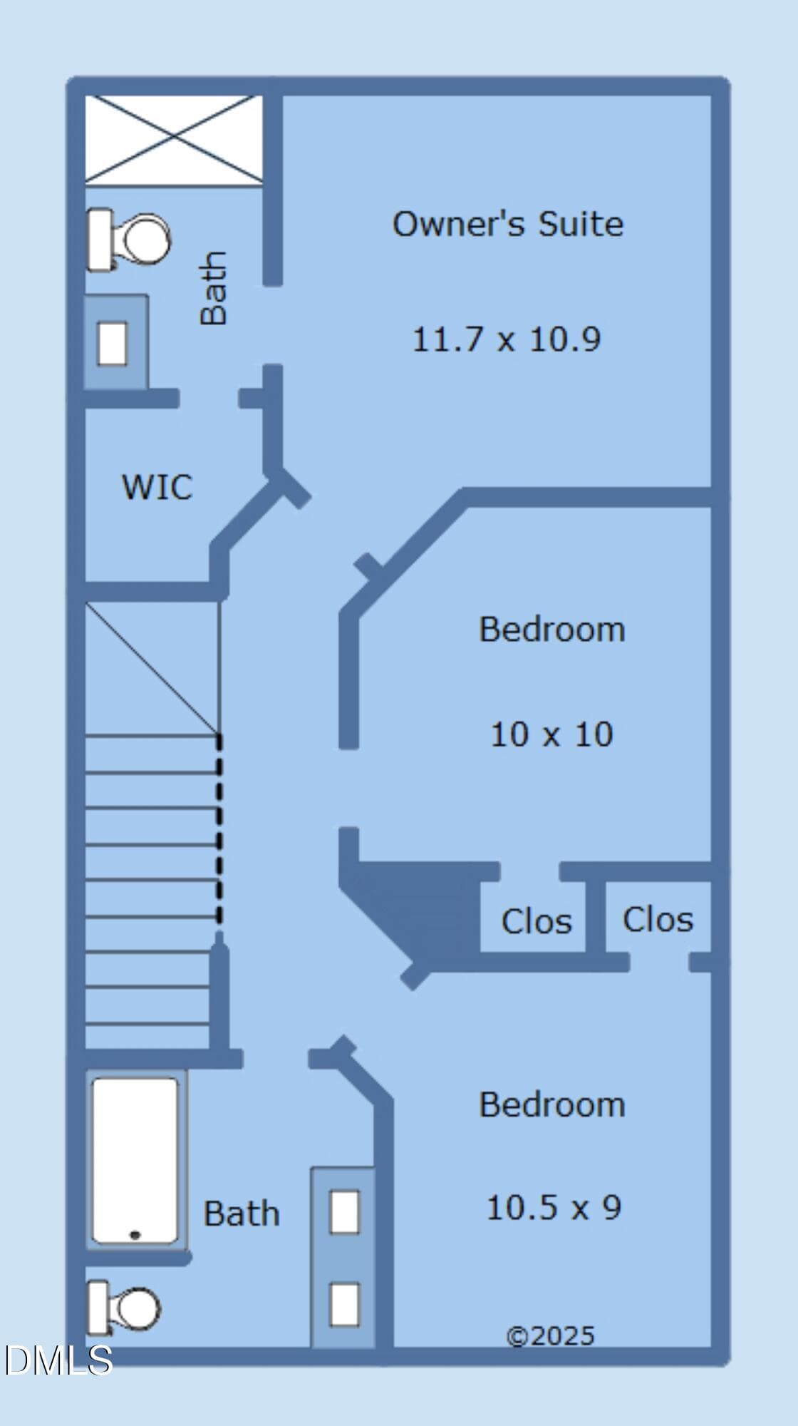 Floorplan-2nd-612 Ellerbee Street,E (Cus - 612 E Ellerbee Street, Durham, NC 27704, Durham