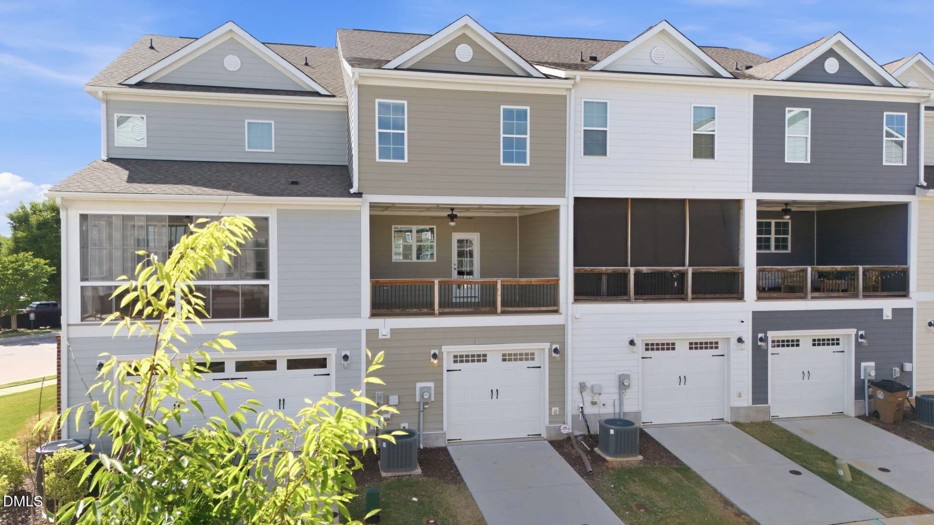 Garage/Rear - 507 Gateway Townes Boulevard, Wake Forest, NC 27587