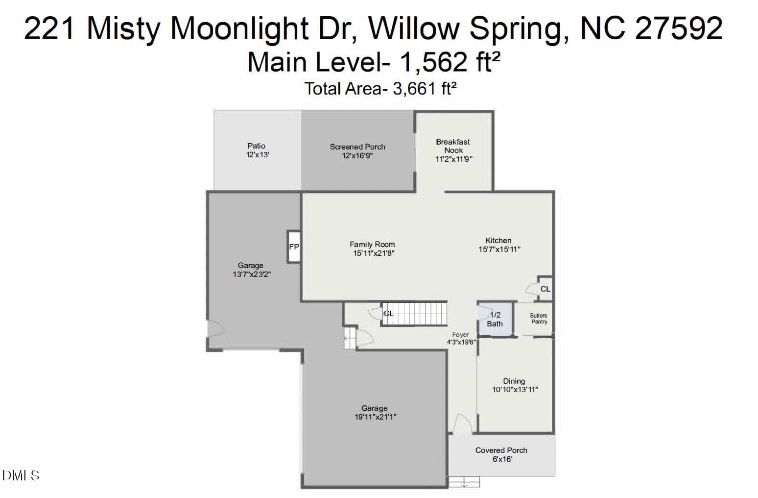 First Floor - 221 Misty Moonlight Drive, Willow Springs, NC 27592