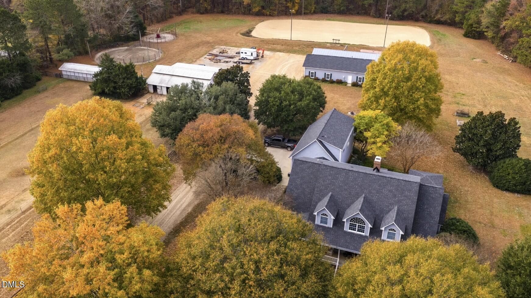 Aerial - 220 Jordan Narron Road, Selma, NC 27576