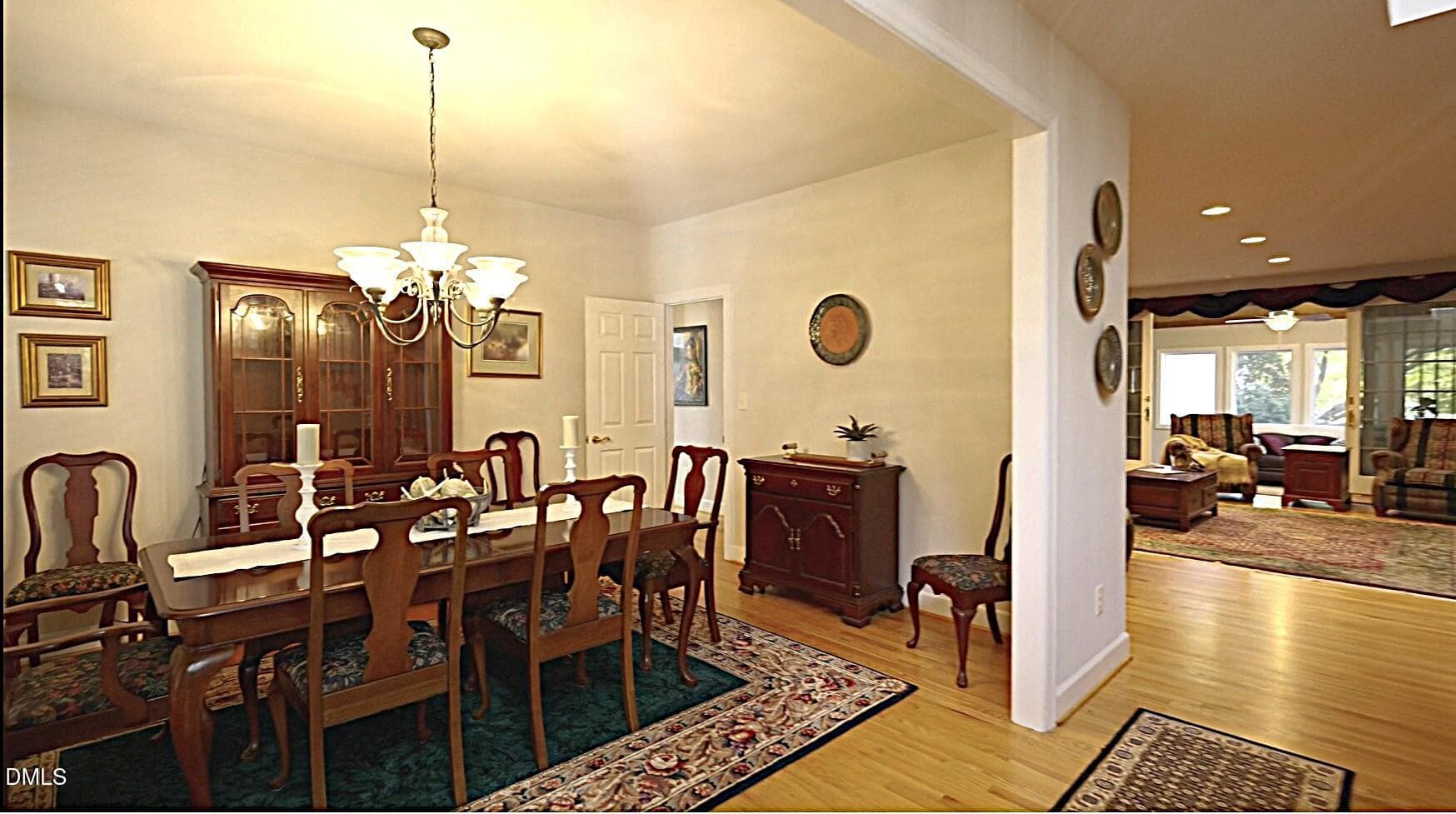Dining Living - 220 Jordan Narron Road, Selma, NC 27576