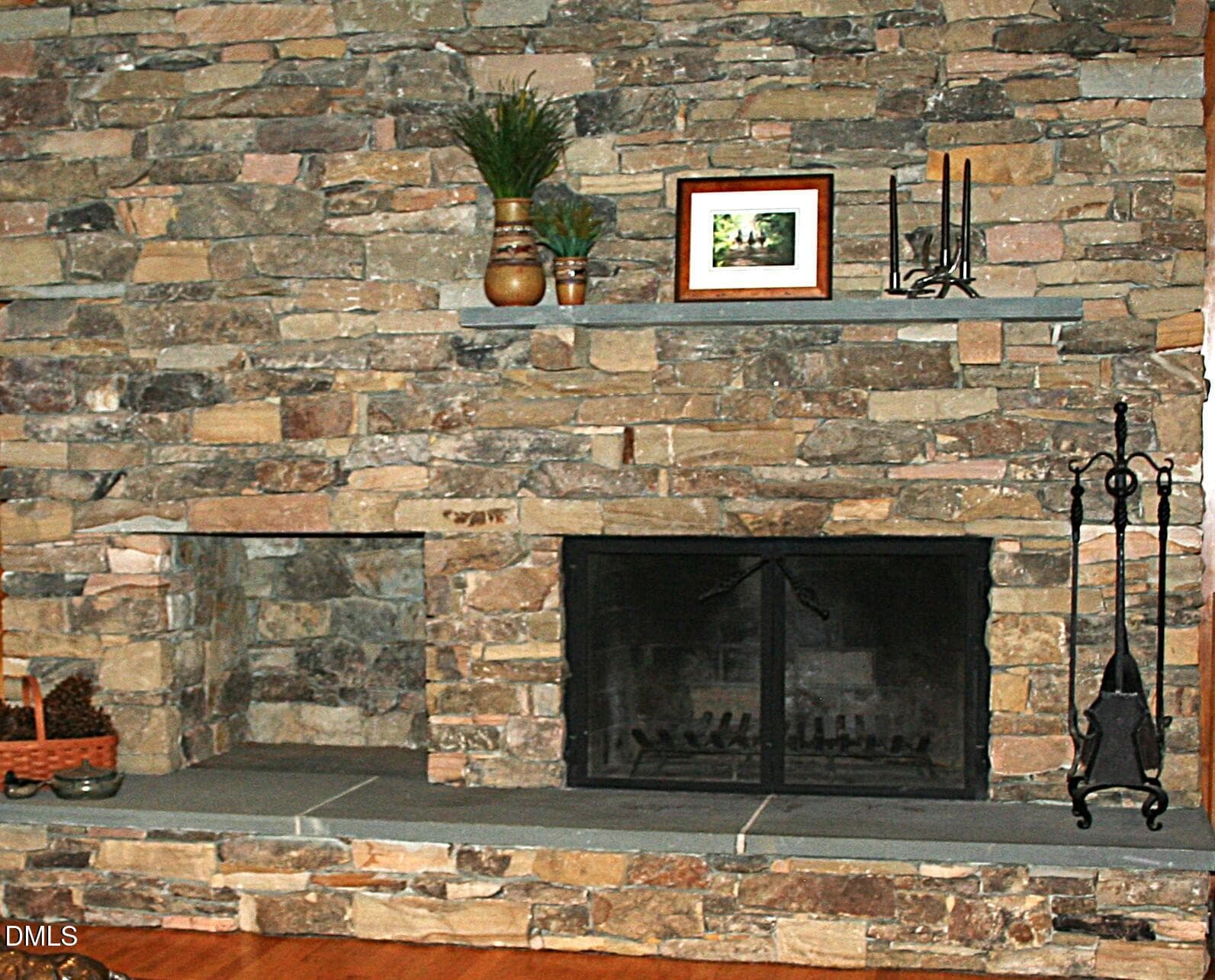 Fireplace - 220 Jordan Narron Road, Selma, NC 27576