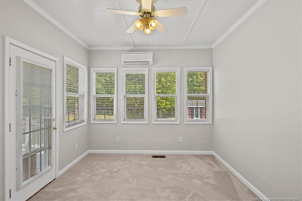 Florida room has a mini split - 321 Stone Cross Drive, Spring Lake, NC 28390