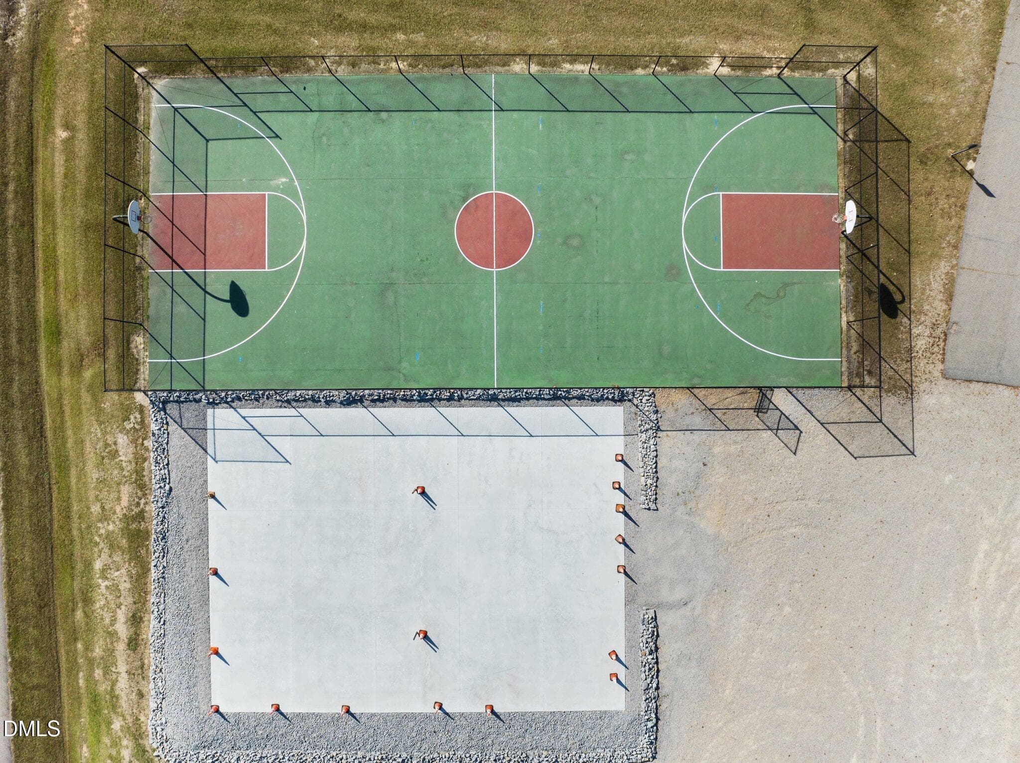 Basketball & Pickle Ball Court - 138 Ottawa Drive, Louisburg, NC 27549, Louisburg