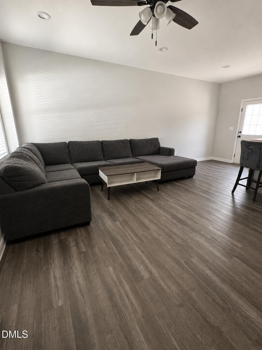 Living room - 1003 Alma Street A, Durham, NC 27703, Durham