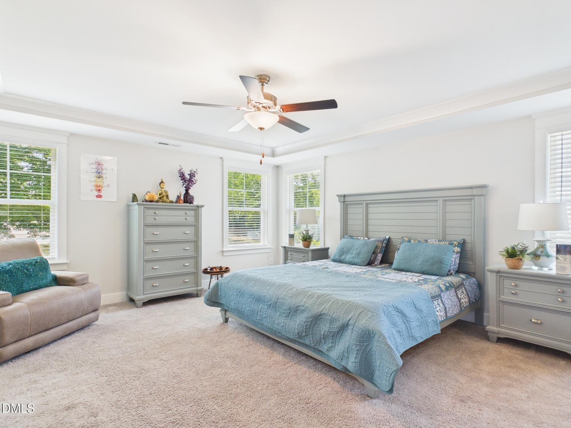 Primary bedroom - 1096 Capulet Drive, Burlington, NC 27215