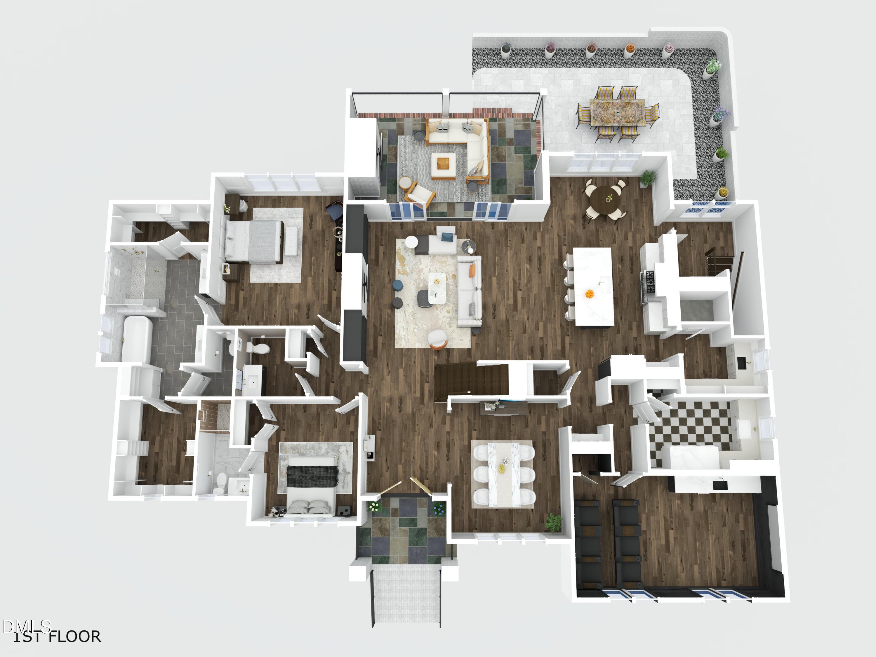 floor_2_3521 Brook Drive Raleigh - 3521 Brook Drive, Raleigh, NC 27609, Raleigh