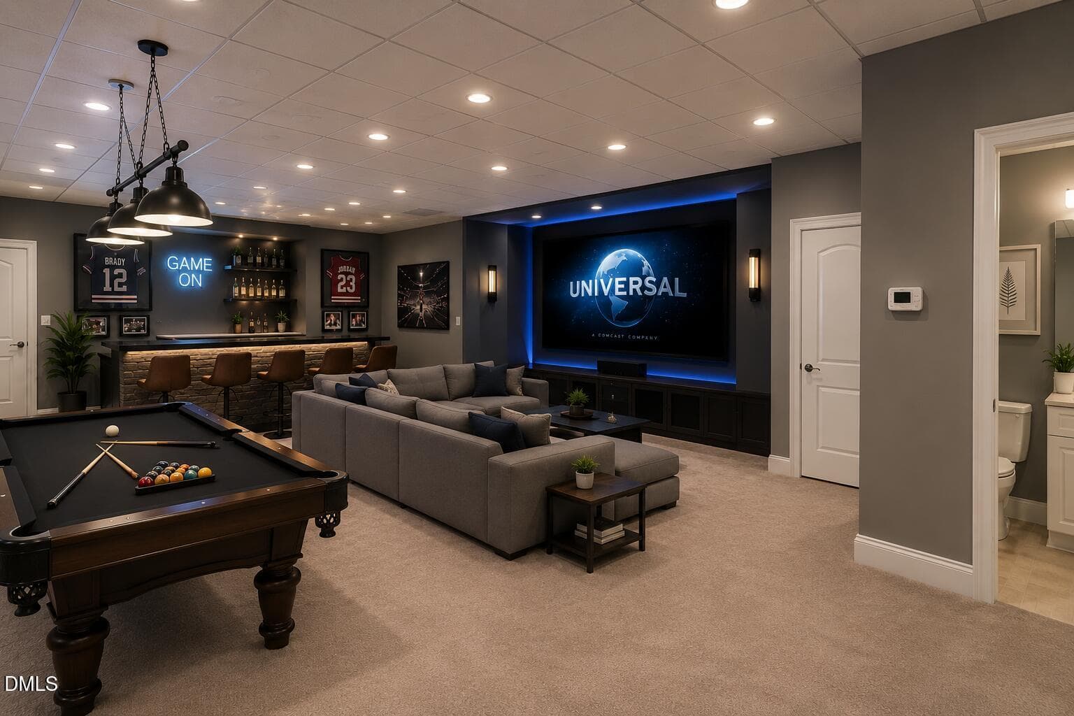 Finished Basement - 5901 Jomali Drive, Durham, NC 27705, Durham