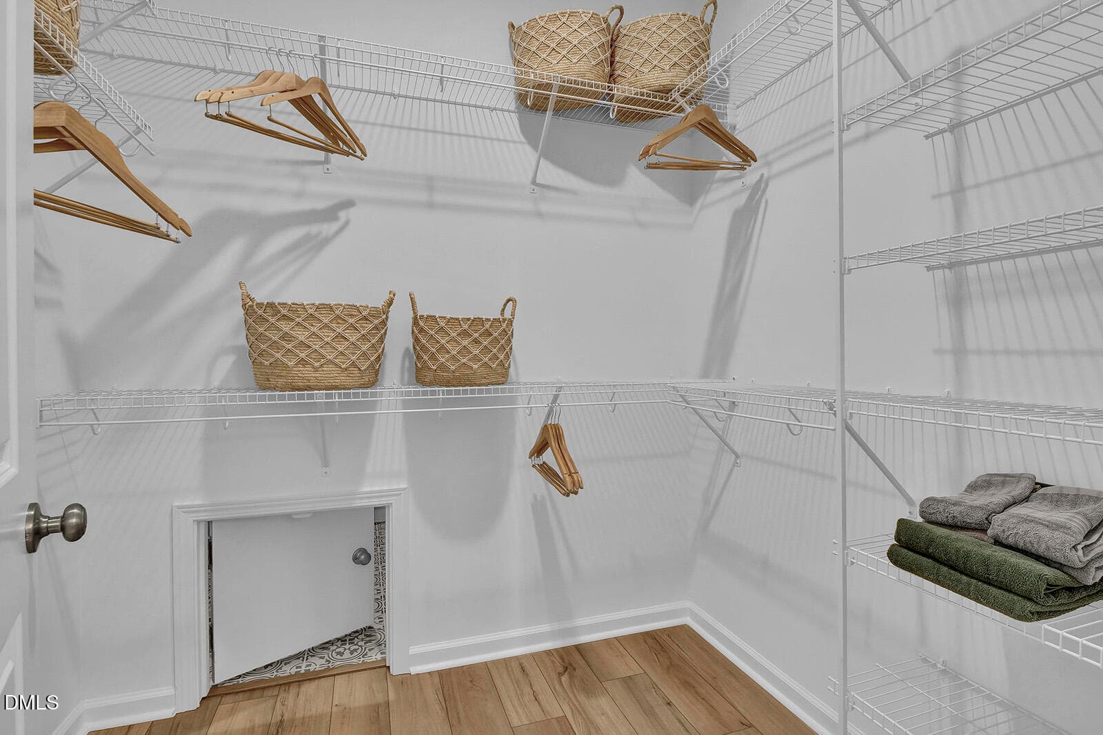 Primary Closet Downstairs - Hydrangea B - 1211 Bell Heather Road 21, Durham, NC 27703, Durham
