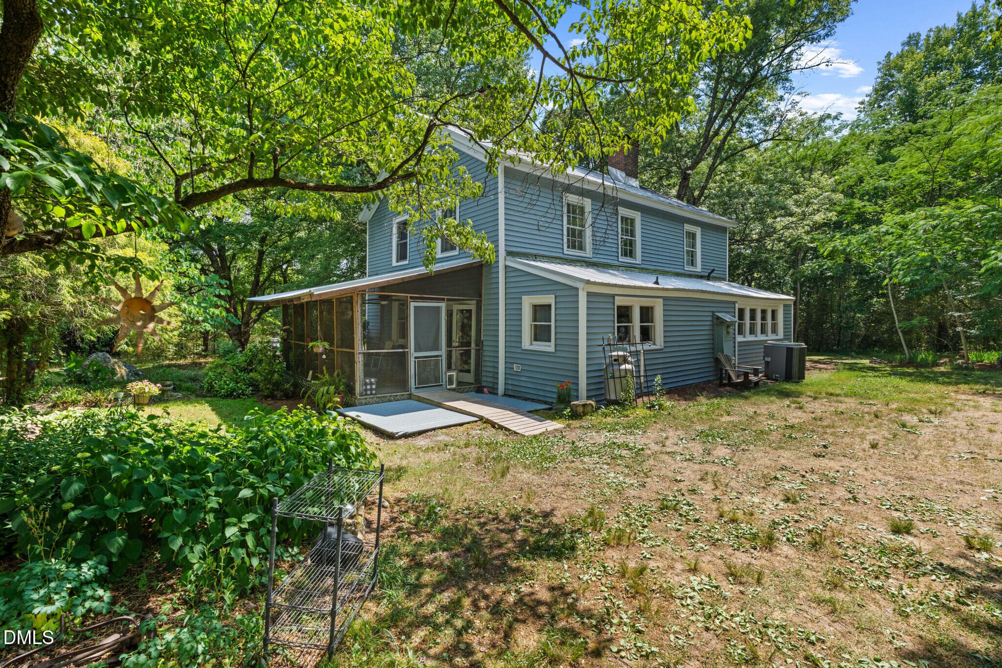 Rear of home - 3415 Mt Willing Road, Efland, NC 27243, Efland
