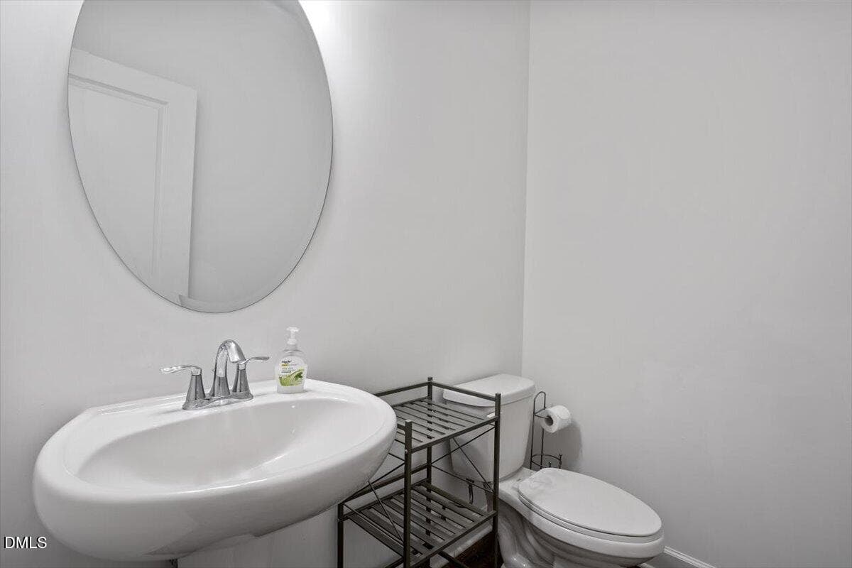 Half Bath Downstairs - 127 Northview Drive, Middlesex, NC 27557