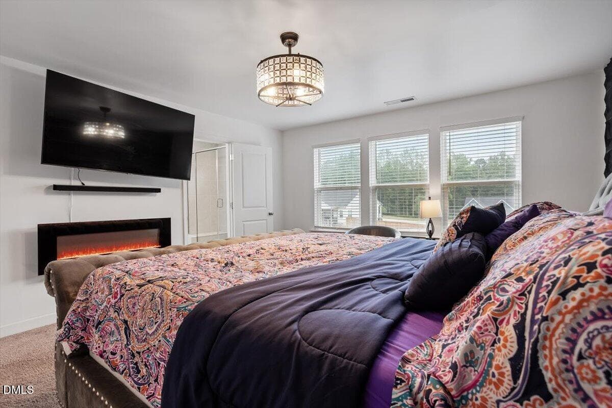 Primary Bedroom - 127 Northview Drive, Middlesex, NC 27557