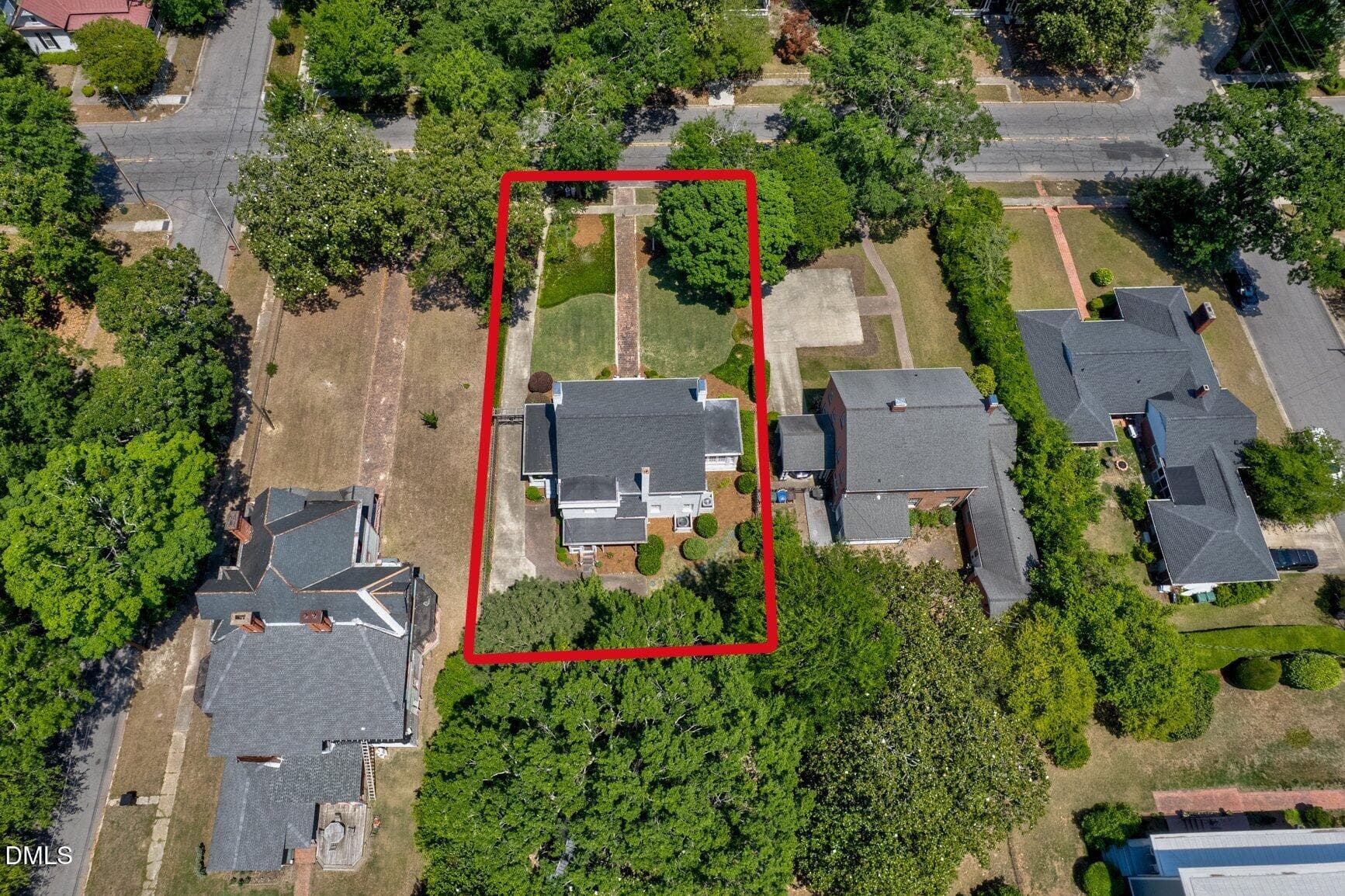 Lot Lines - 1208 N Main Street, Tarboro, NC 27886