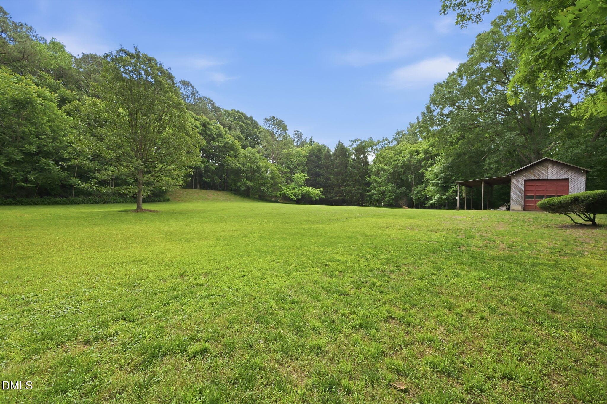 View of Rear Yard - 2102 Bahama Road, Bahama, NC 27503, Bahama