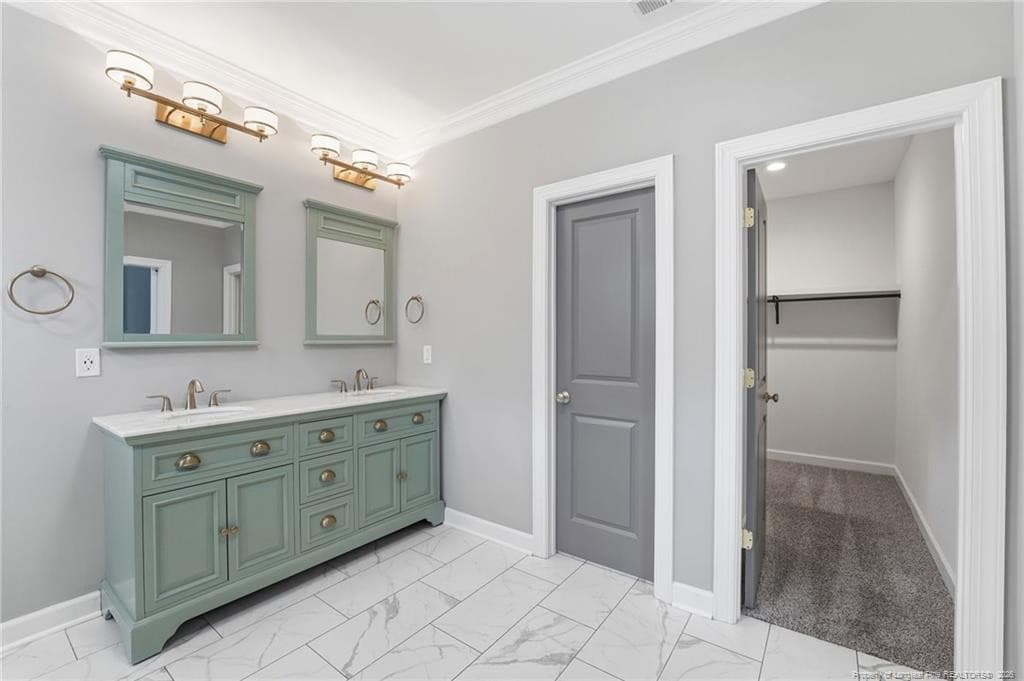 Primary Bathroom - 15981 Old Orchard Court, Wagram, NC 28396