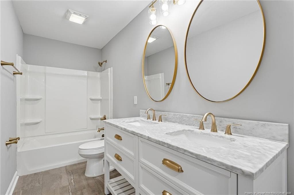 Bathroom-Upstairs - 15981 Old Orchard Court, Wagram, NC 28396