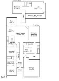 3334 Longleaf floorplan - 3334 Longleaf Estates Drive, Raleigh, NC 27616, Raleigh