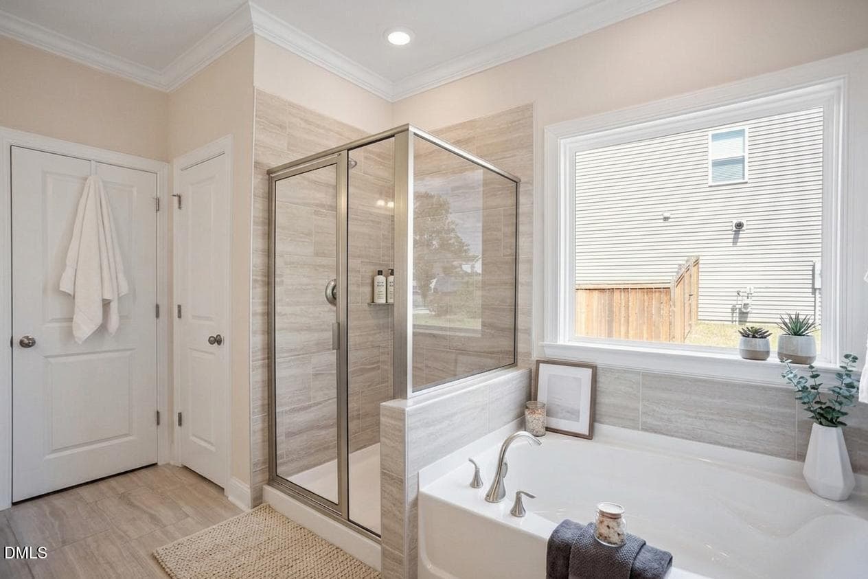 longleaf pri bath shower - 3334 Longleaf Estates Drive, Raleigh, NC 27616, Raleigh