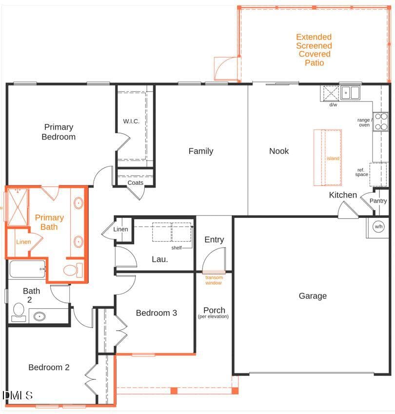 BWT 77 Diagrams - 458 Robert Howe Drive, Fuquay Varina, NC 27526