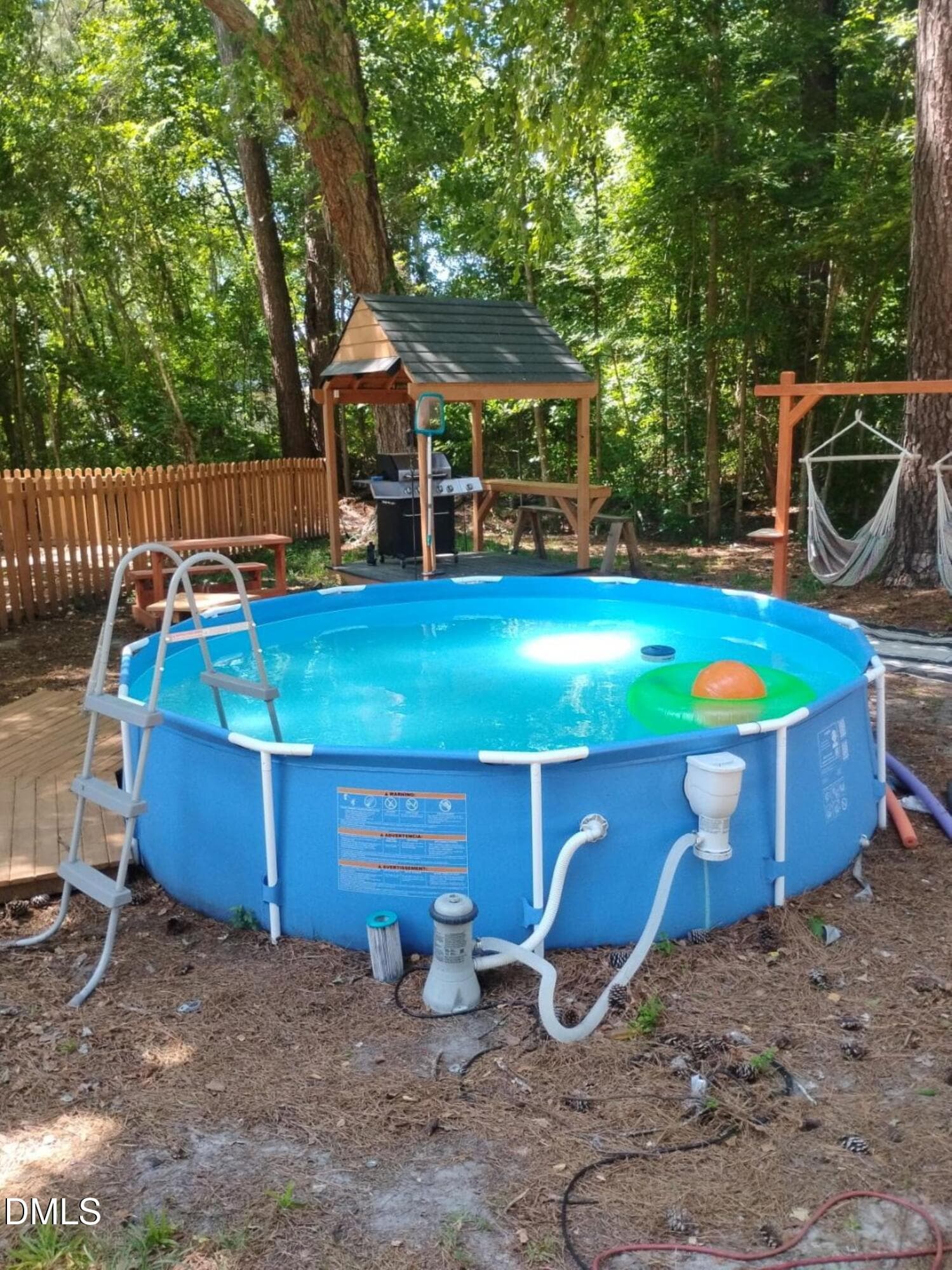 Above Ground Pool - 109 Snowden Street, Princeville, NC 27886, Princeville