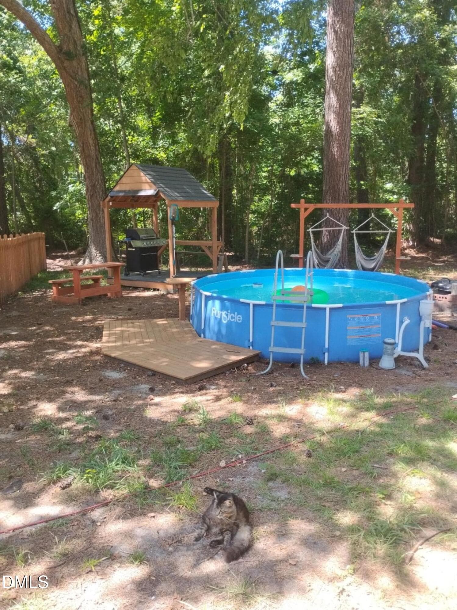 Gazebo for Grill & Hammocks - 109 Snowden Street, Princeville, NC 27886, Princeville
