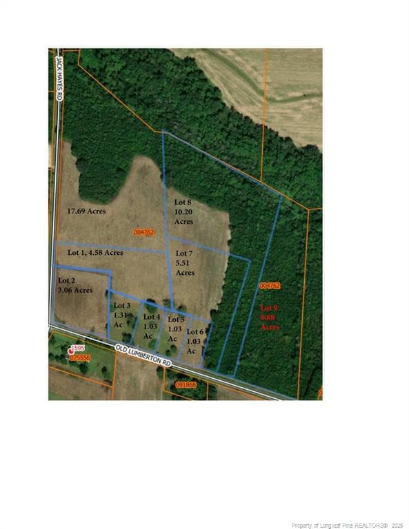 Not actually lot lines - Lot 7 Old Lumberton Road, Whiteville, NC 28472