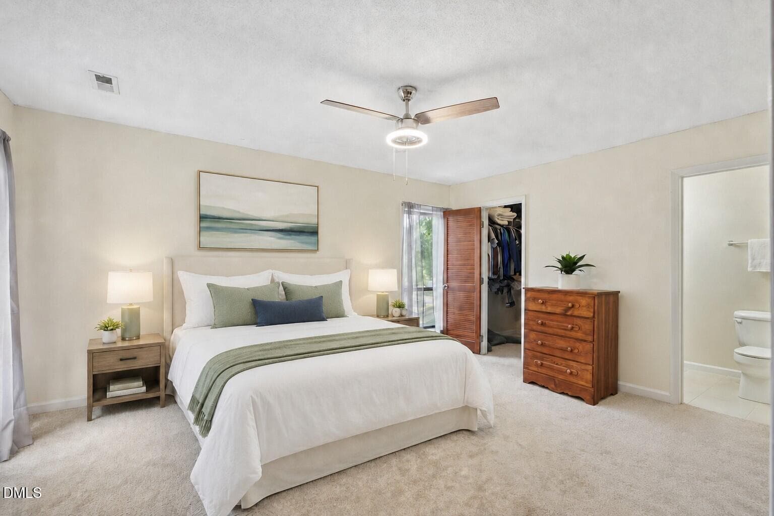 Primary Bedroom - Staging Clancy - 118 Clancy Circle, Cary, NC 27511, Cary
