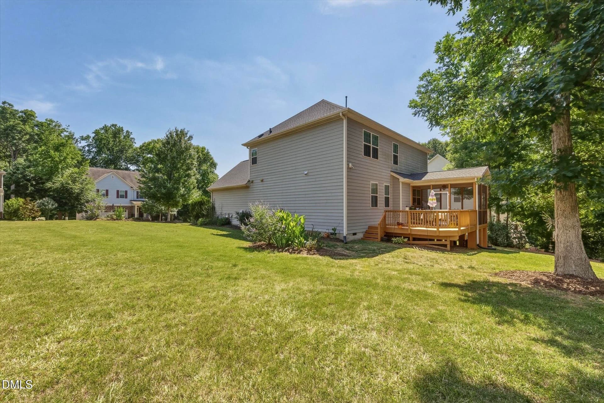 Side Yard - 112 Somers Lane, Clayton, NC 27527