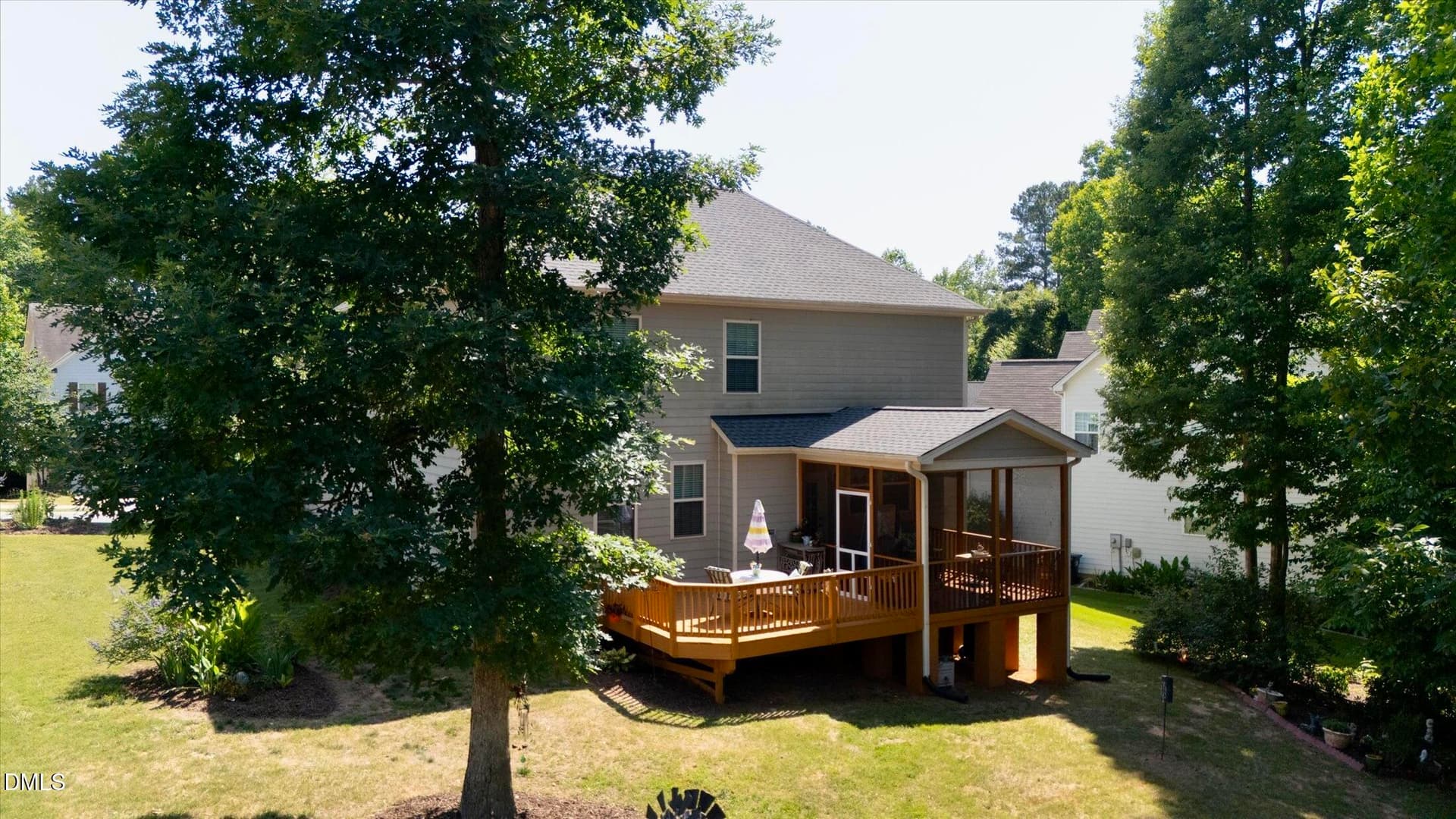 Back Yard - 112 Somers Lane, Clayton, NC 27527