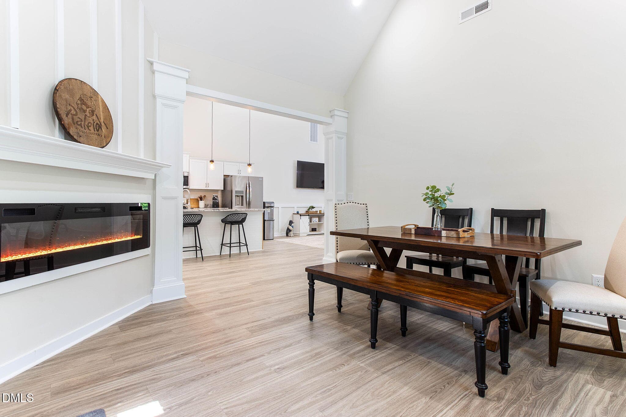Living-Dining Room - 171 Nashua Drive, Louisburg, NC 27549, Louisburg