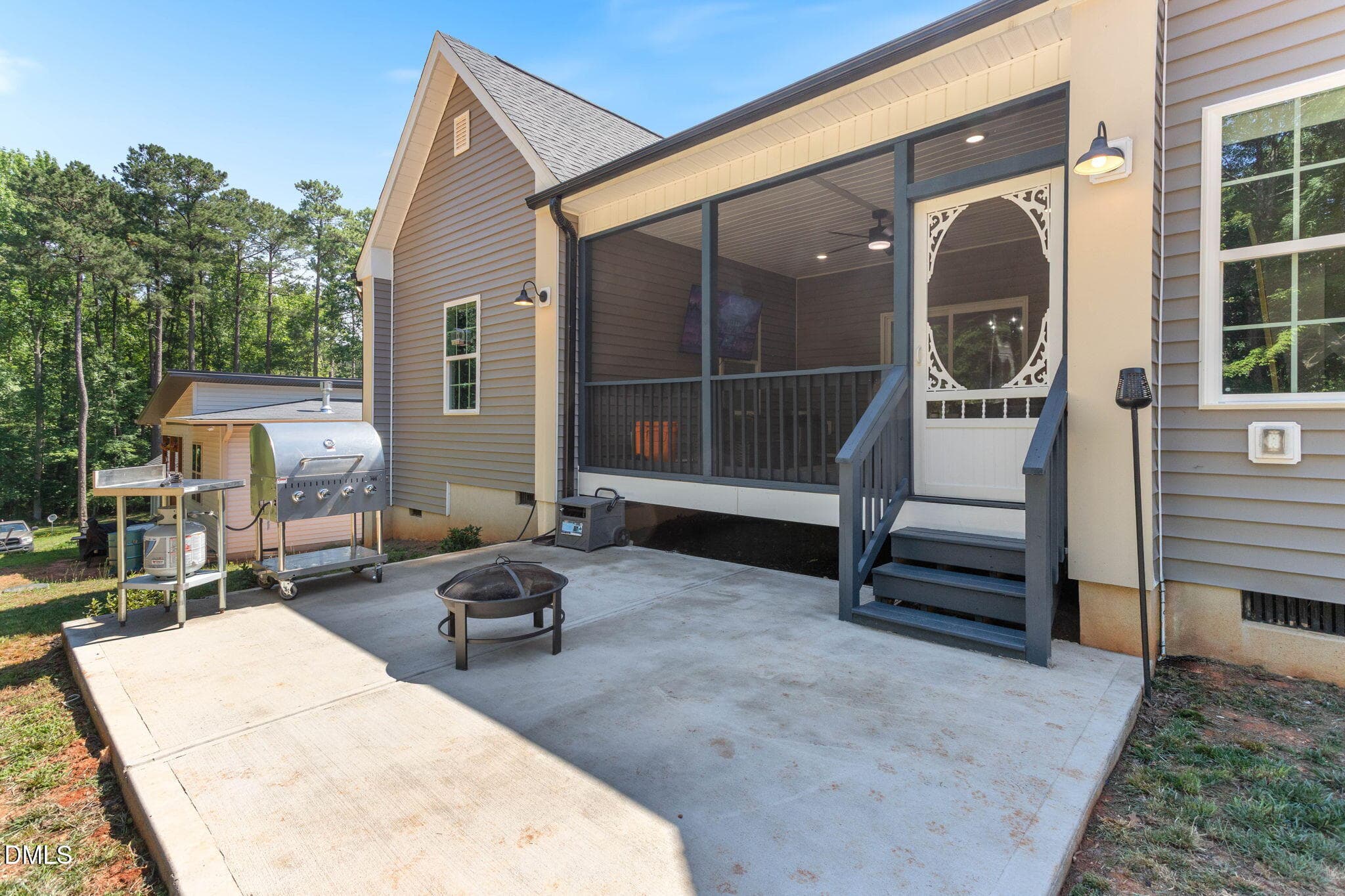Back Patio - 171 Nashua Drive, Louisburg, NC 27549, Louisburg