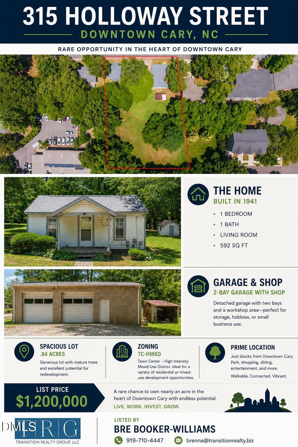 315 Holloway Street, Cary, NC 27513