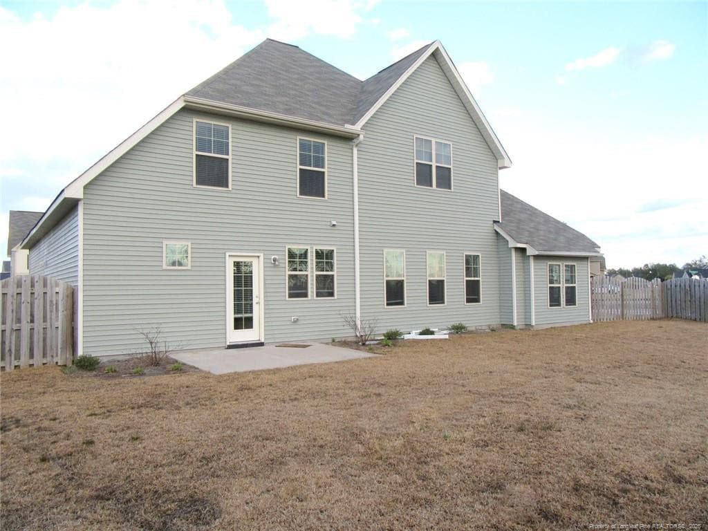 Rear View of Home - 512 Rossendale Drive, Hope Mills, NC 28348