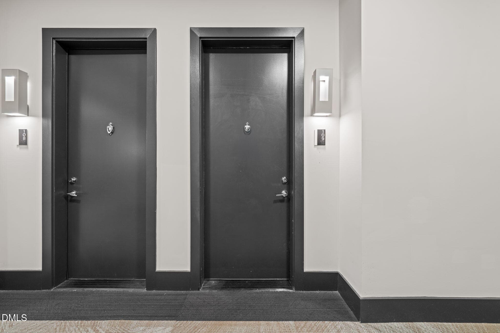 Unit 109 Front door - 2441 Campus Shore Drive 109, Raleigh, NC 27606, Raleigh