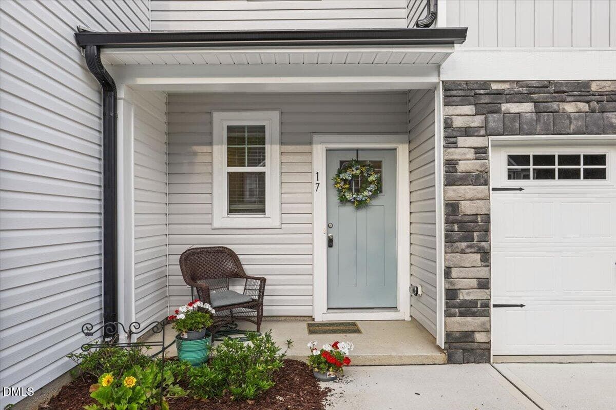 17 Village Edge Dr front outside entry - 17 Village Edge Drive, Lillington, NC 27546
