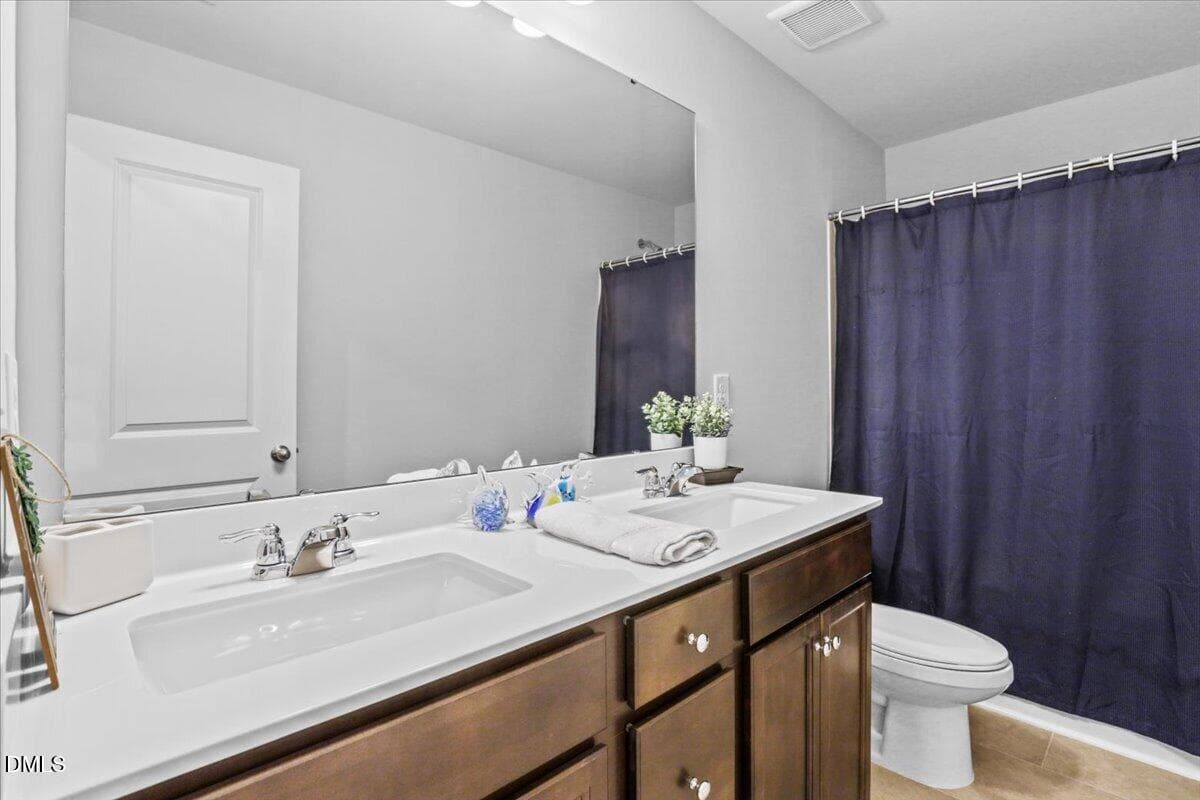 17 Village Edge Dr guest bath - 17 Village Edge Drive, Lillington, NC 27546