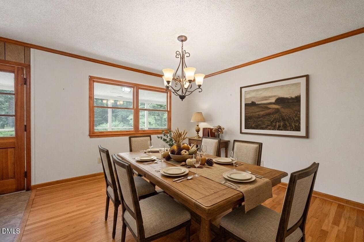 Dining (1) Virtually Staged - 1103 Warren Avenue, Cary, NC 27511, Cary