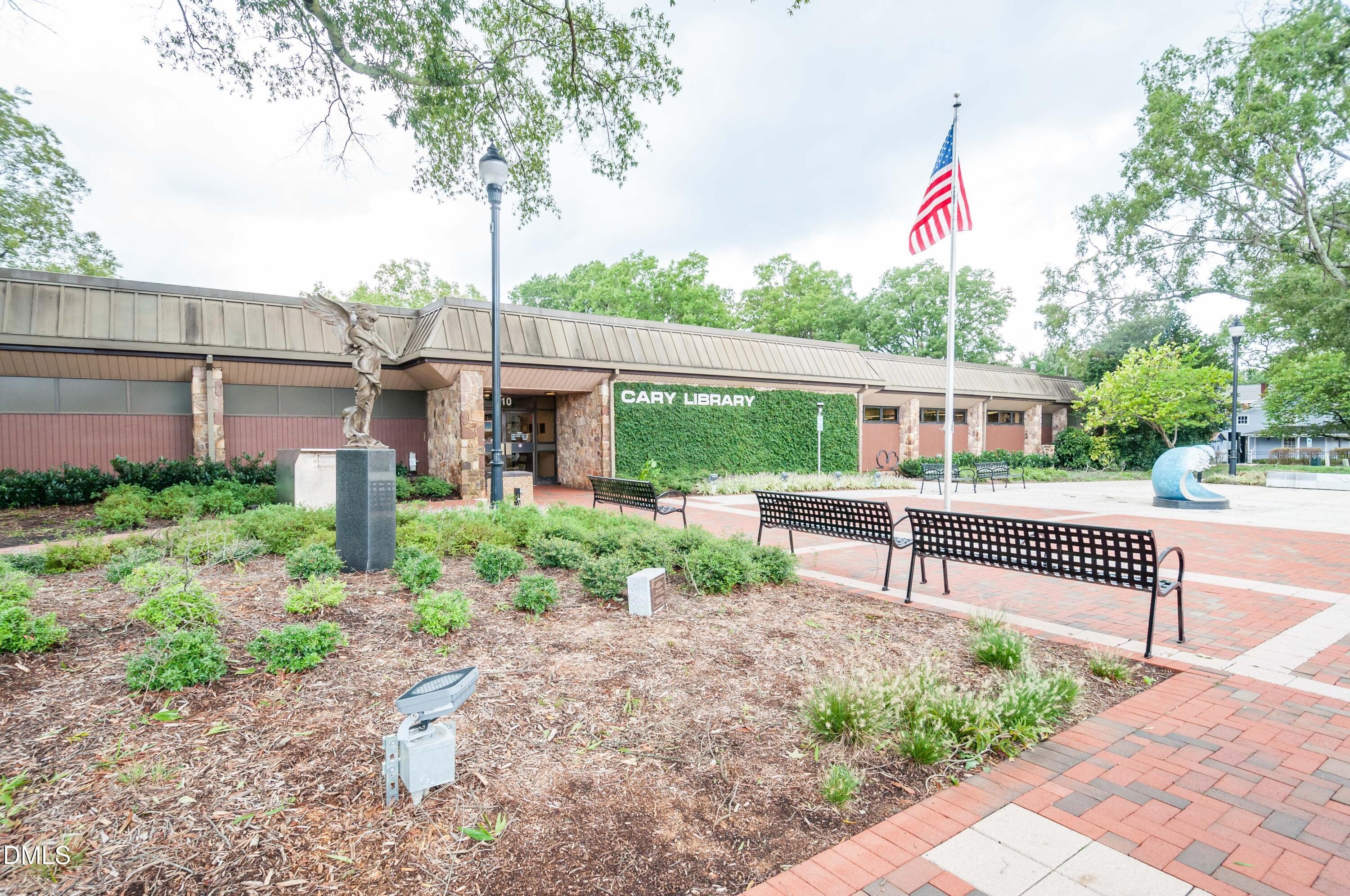Downtown cary library - 1103 Warren Avenue, Cary, NC 27511, Cary