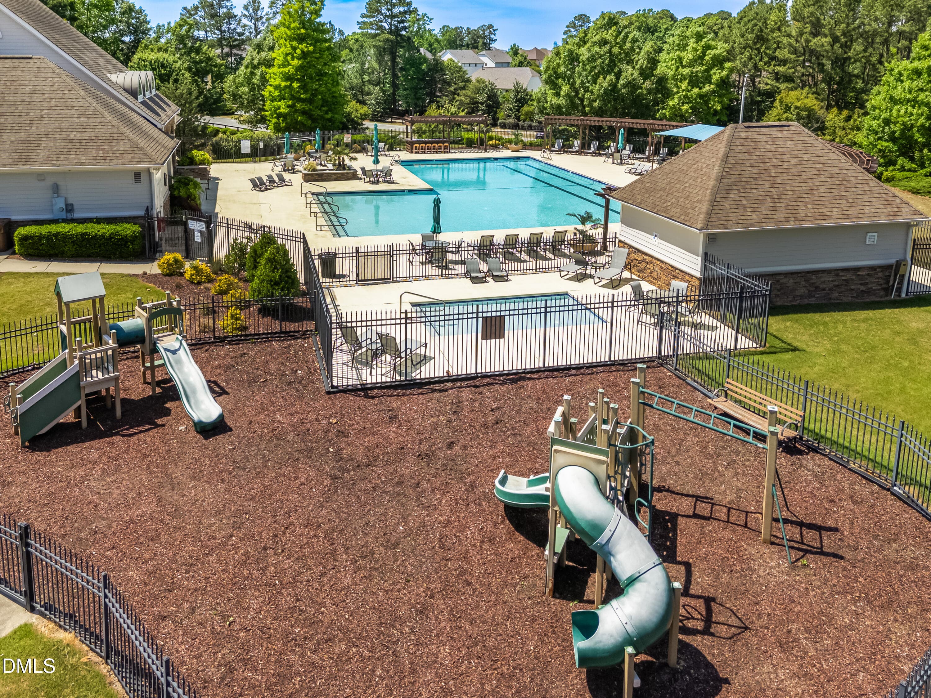 cc pool and playground - 437 Christian Creek Place, Cary, NC 27519, Cary