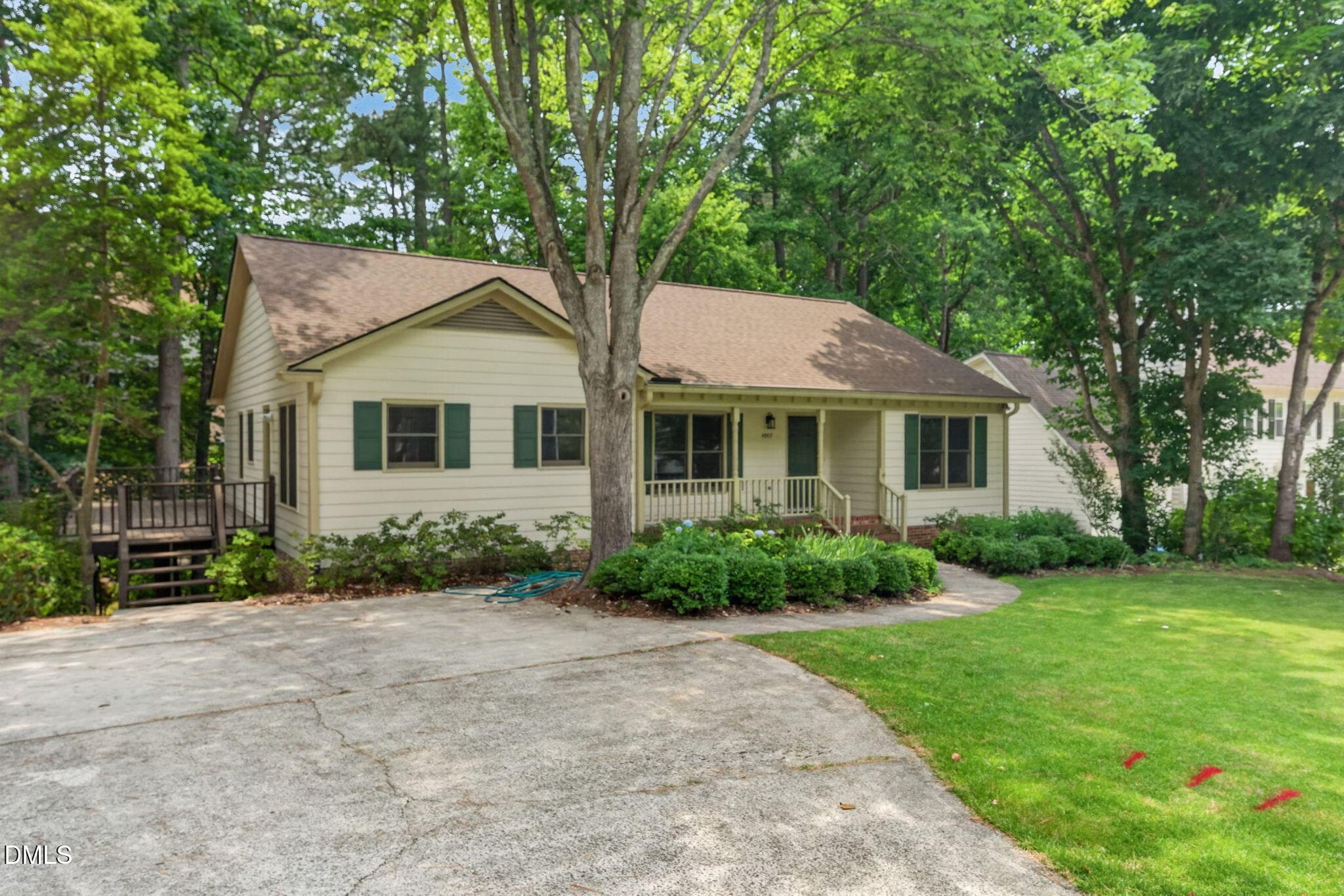 Exterior Front - 4907 Fortunes Ridge Drive, Durham, NC 27713, Durham