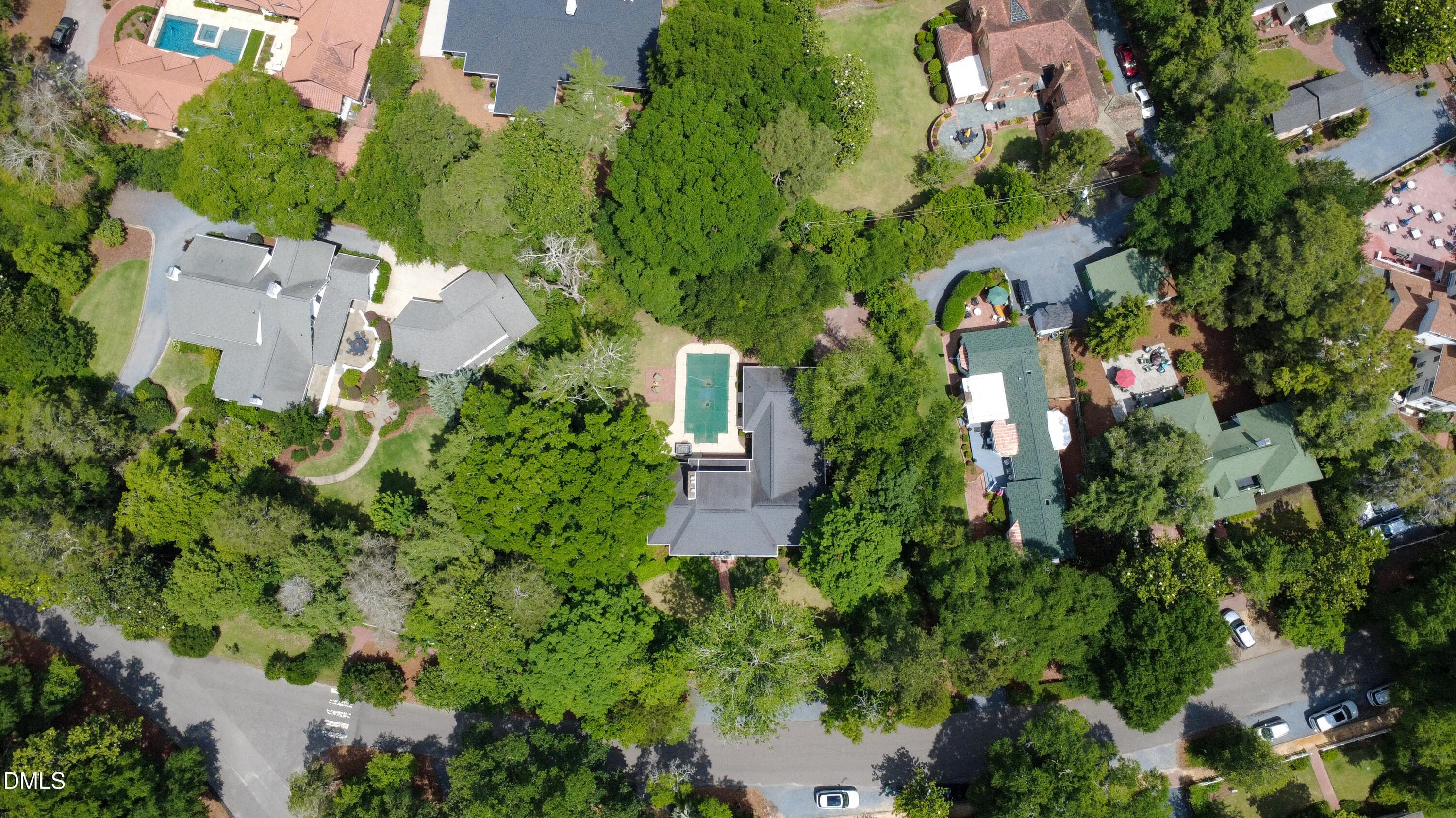 Ariel View - 25 Magnolia Road, Pinehurst, NC 28374