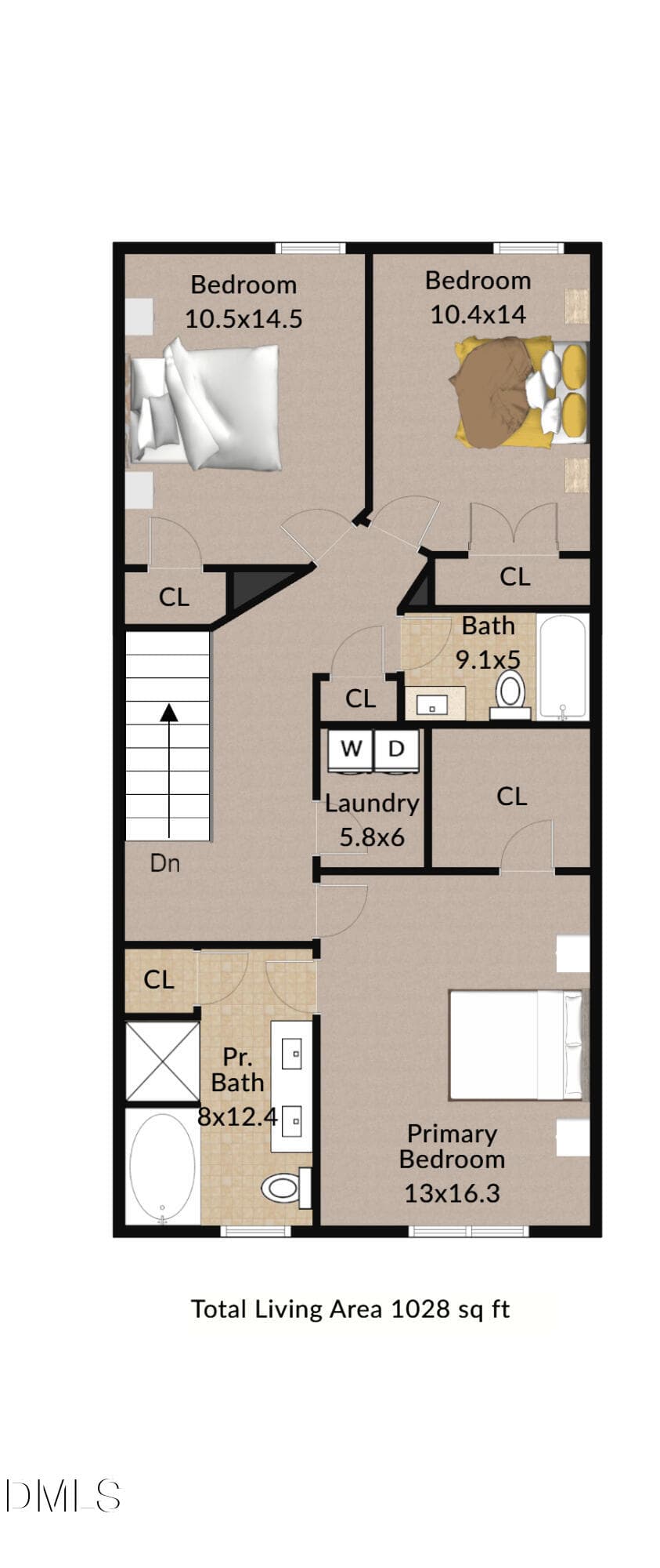 floorplan 2 - 5541 Nur Lane, Raleigh, NC 27606, Raleigh