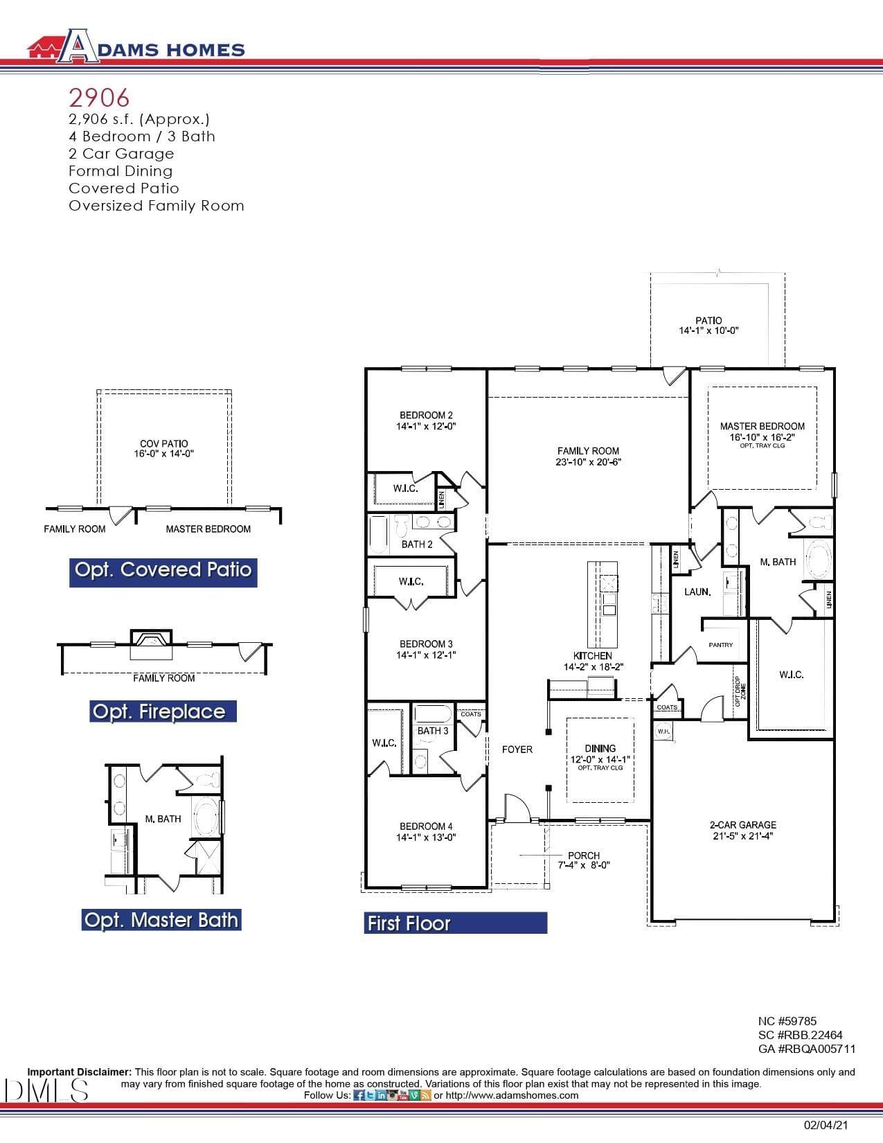 2906 Brochure - 112 Deep Blue Trail, Middlesex, NC 27557