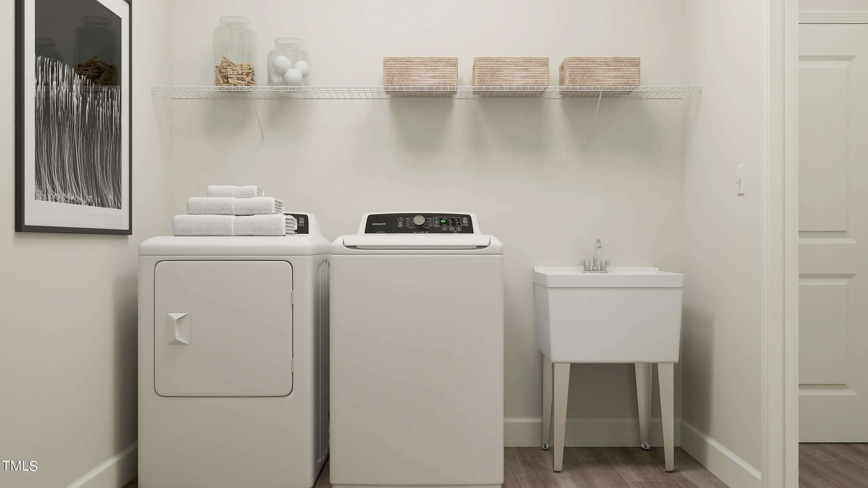 SUN_Stoneriver_Rend_MayflowerIII_Laundry - 134 Prucha Lane, Garner, NC 27529