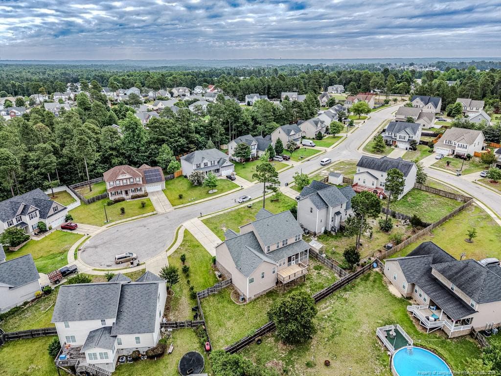 Aerial View - 157 Revere Way, Cameron, NC 28326