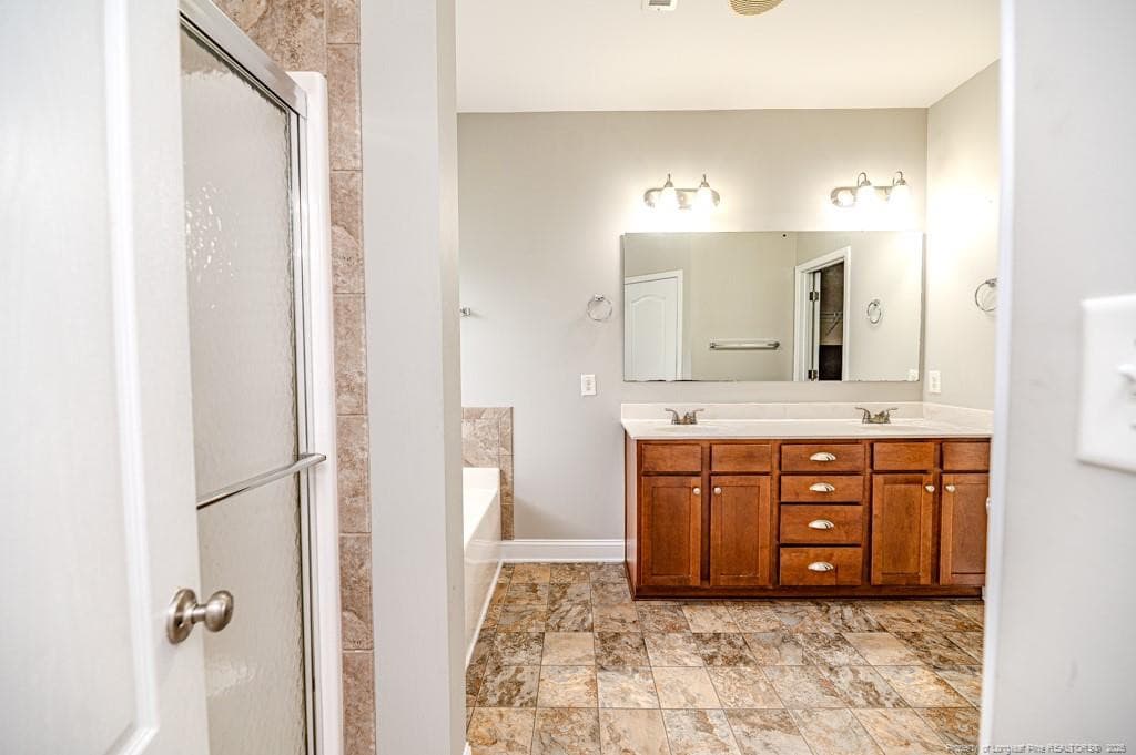 Master bath entry - 157 Revere Way, Cameron, NC 28326